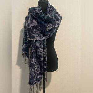 Steve Madden Floral Scarf